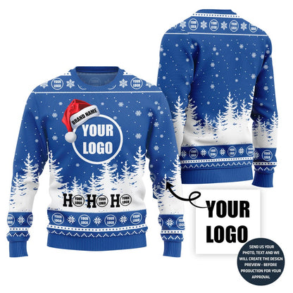 Unique Custom Logo Christmas Ugly Sweater