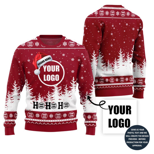 Unique Custom Logo Christmas Ugly Sweater