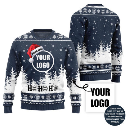 Unique Custom Logo Christmas Ugly Sweater
