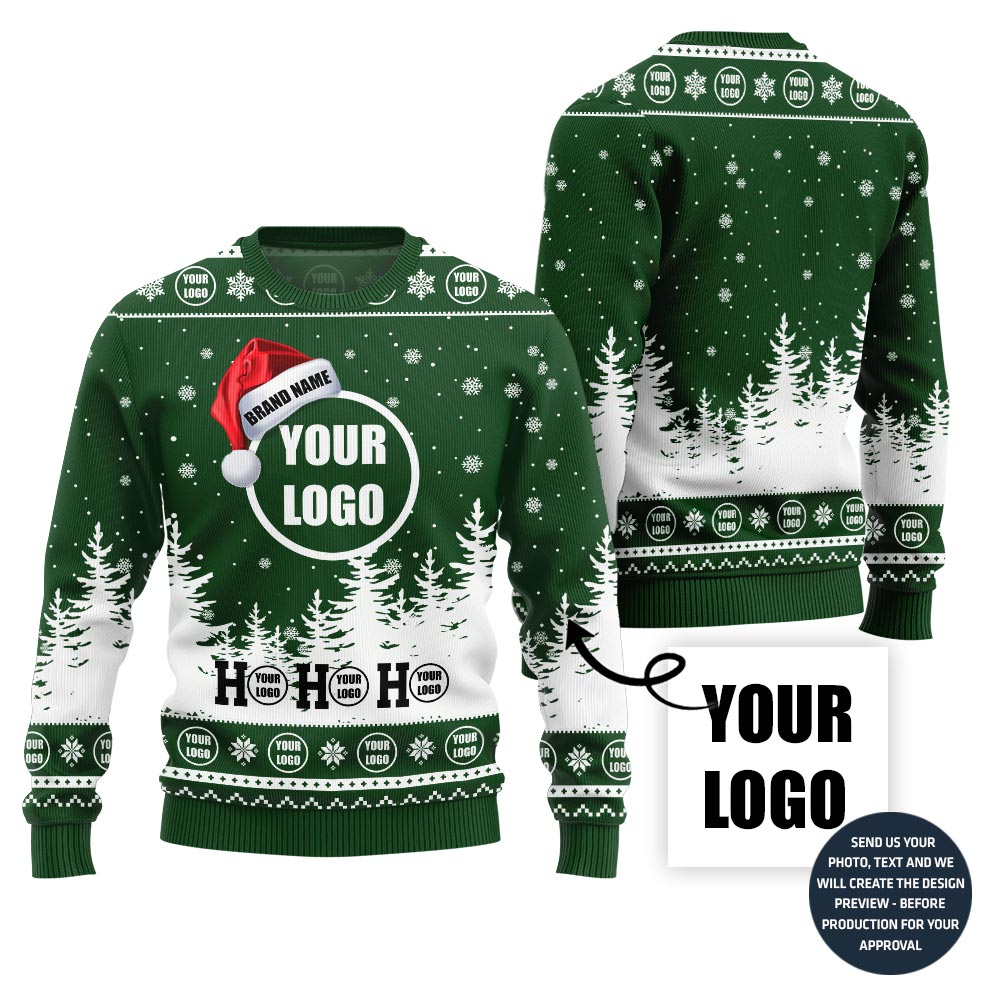 Unique Custom Logo Christmas Ugly Sweater