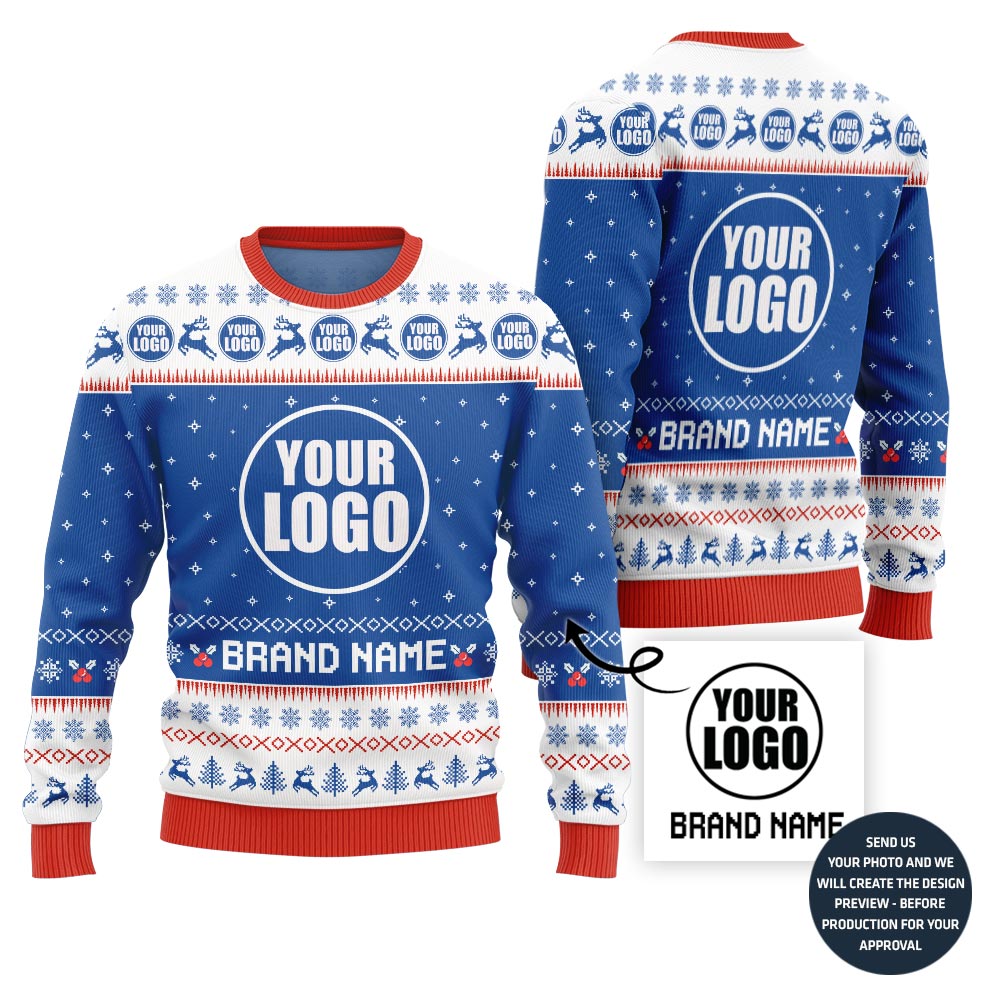 Unique Custom Logo Corporate Ugly Sweater