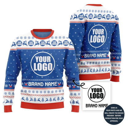 Unique Custom Logo Corporate Ugly Sweater