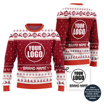 Unique Custom Logo Corporate Ugly Sweater