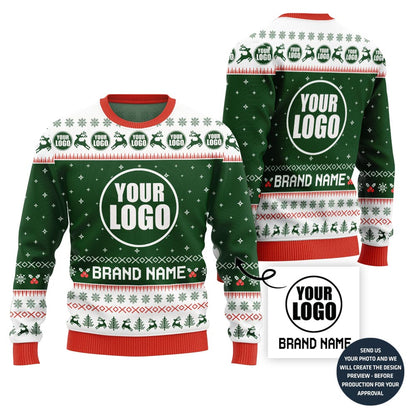 Unique Custom Logo Corporate Ugly Sweater