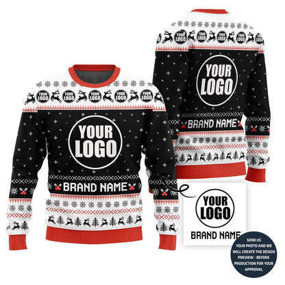 Unique Custom Logo Corporate Ugly Sweater