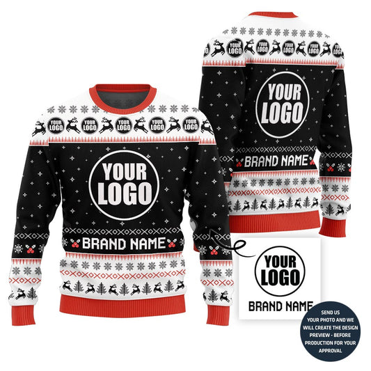 Unique Custom Logo Corporate Ugly Sweater