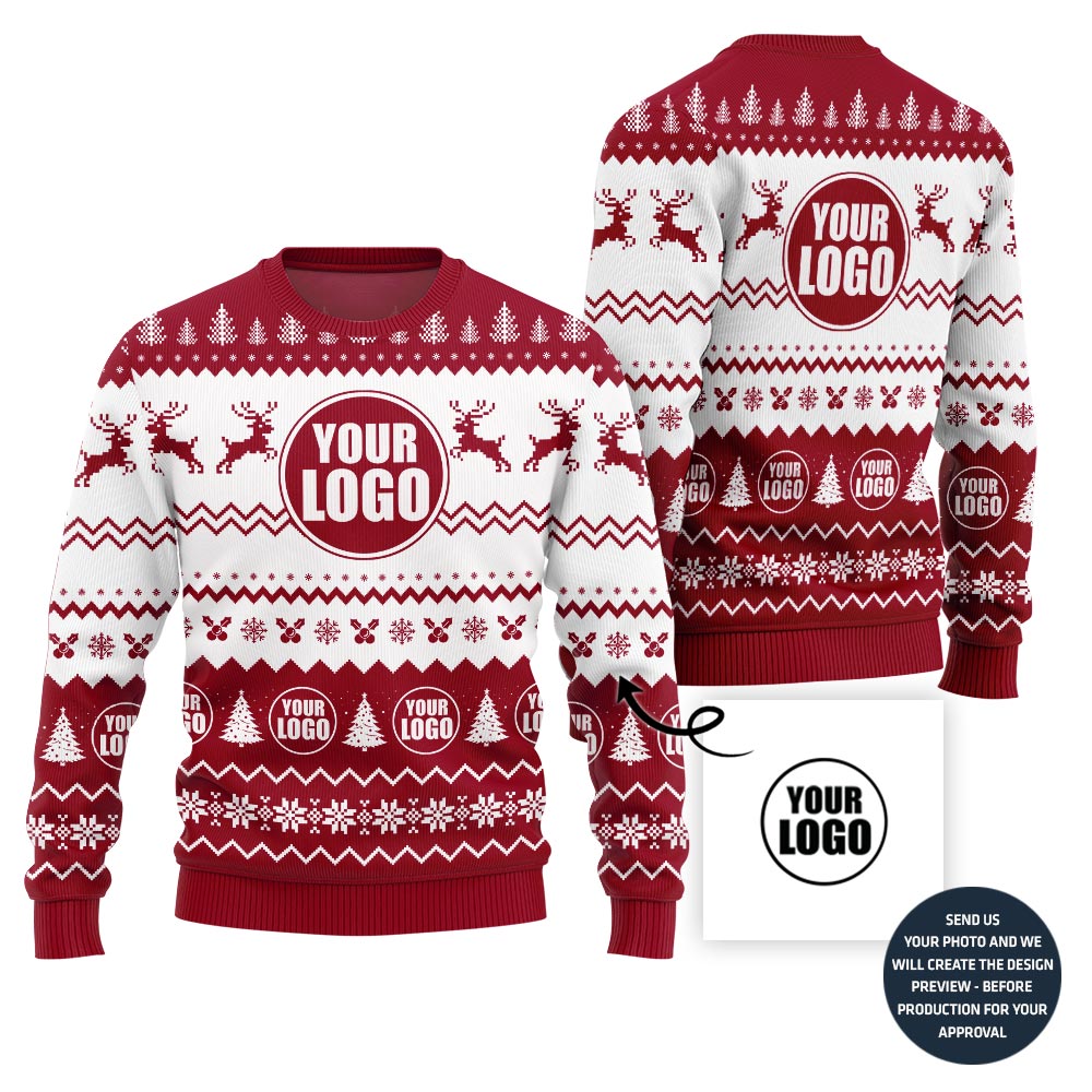 Unique Custom Logo For Bulk Order Ugly Sweater