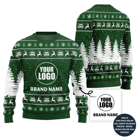 Unique Custom Logo Xmas Sweater For Men