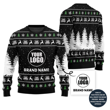 Unique Custom Logo Xmas Sweater For Men