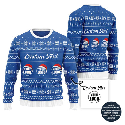 Unique Custom Text And Logo For Xmas