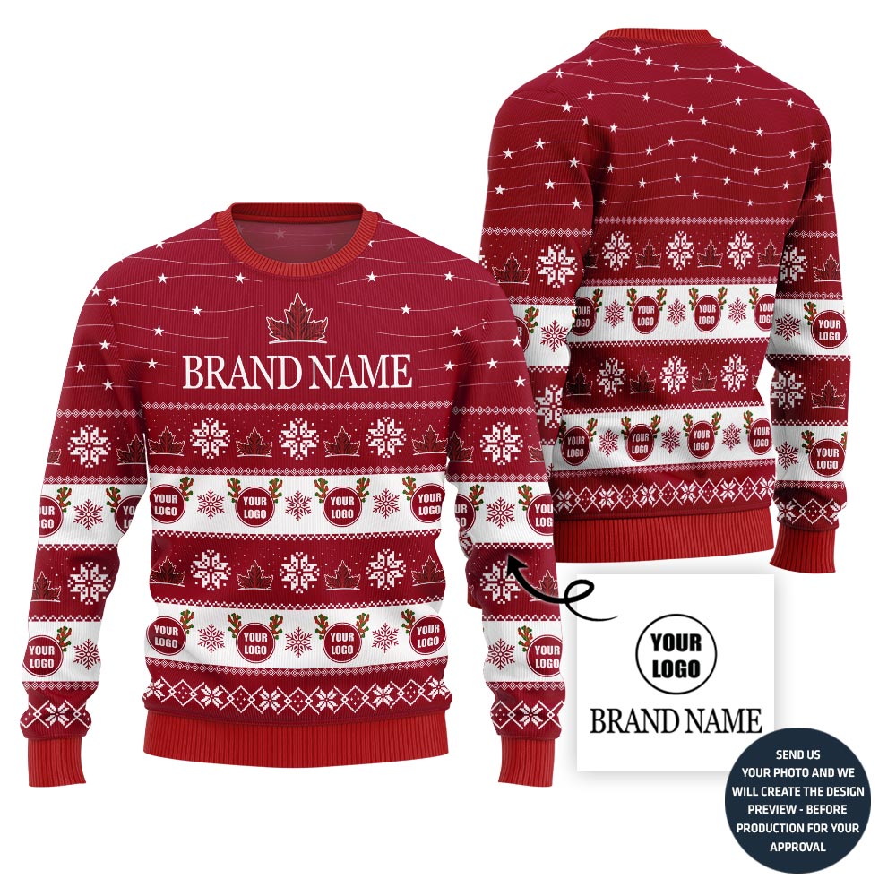 Unique Custom Ugly Xmas Sweater For Brand