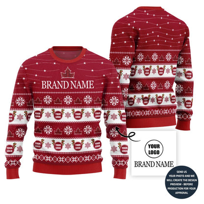 Unique Custom Ugly Xmas Sweater For Brand