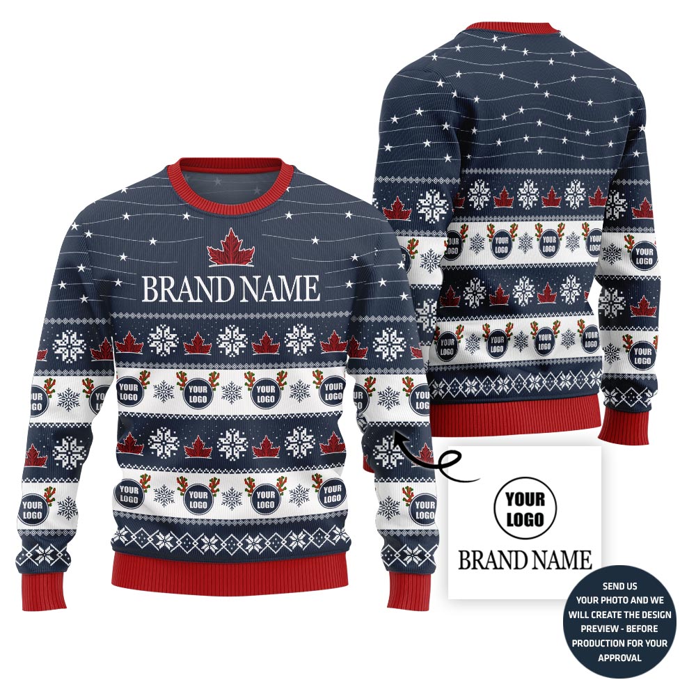 Unique Custom Ugly Xmas Sweater For Brand