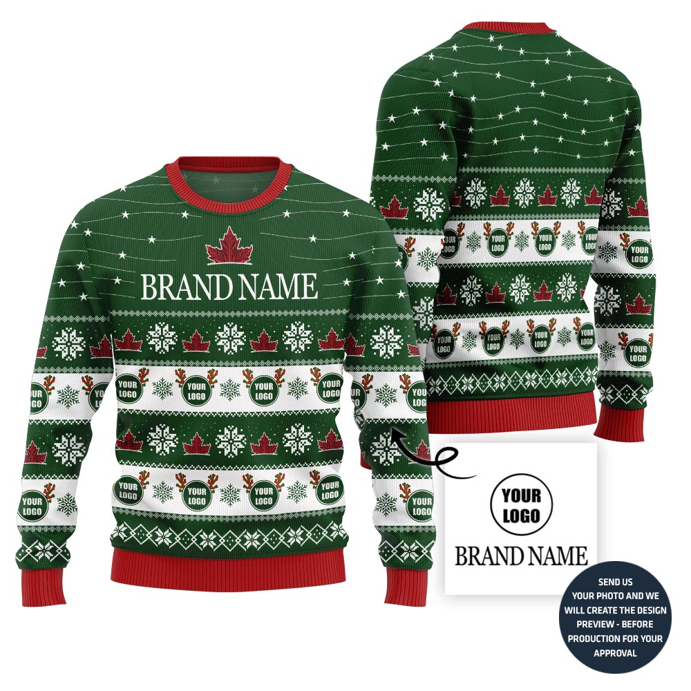 Unique Custom Ugly Xmas Sweater For Brand
