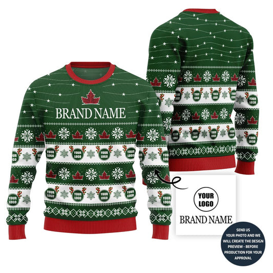 Unique Custom Ugly Xmas Sweater For Brand
