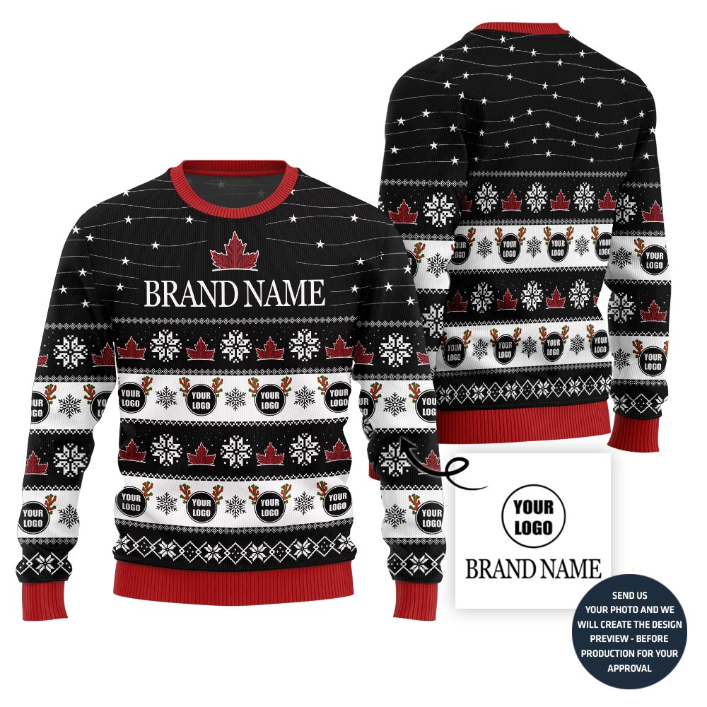 Unique Custom Ugly Xmas Sweater For Brand