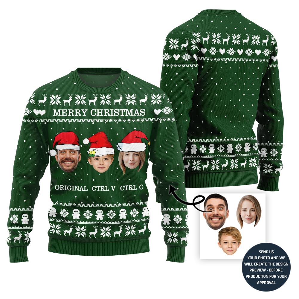 Unique Family Custom Ugly Sweater