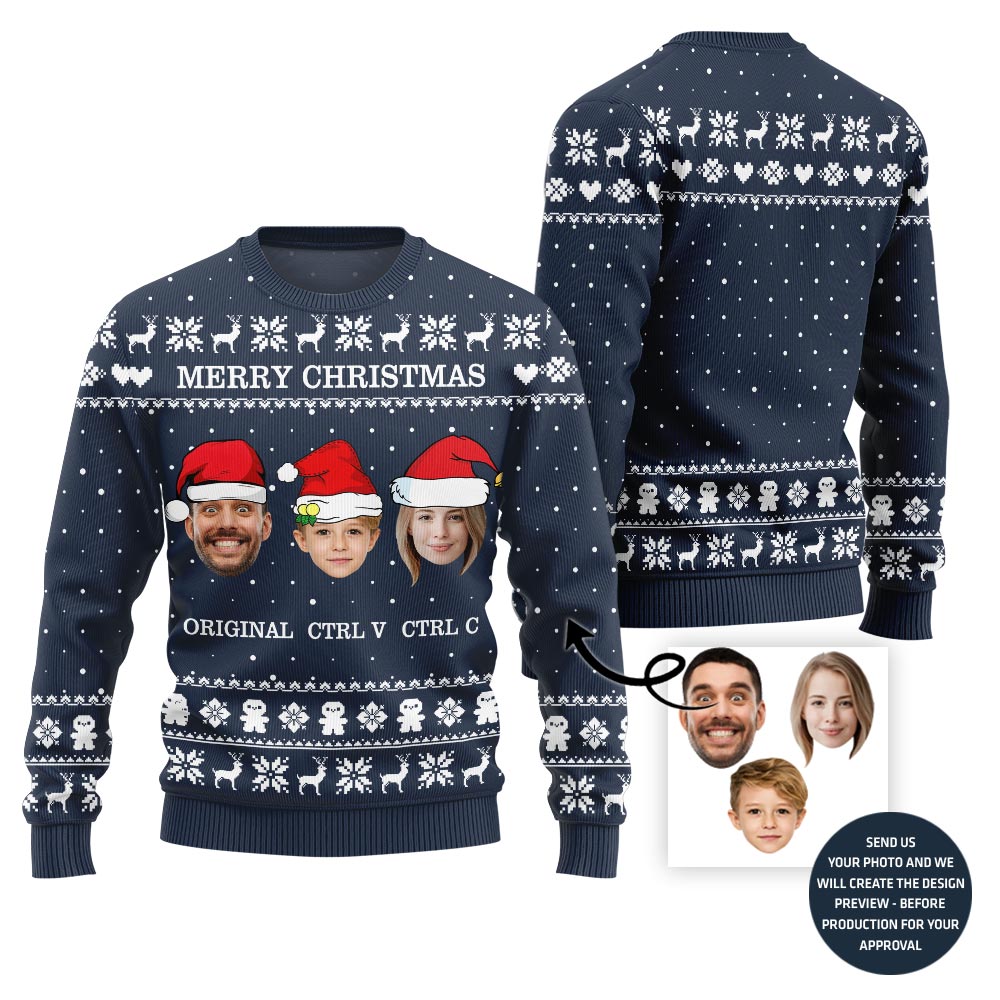 Unique Family Custom Ugly Sweater