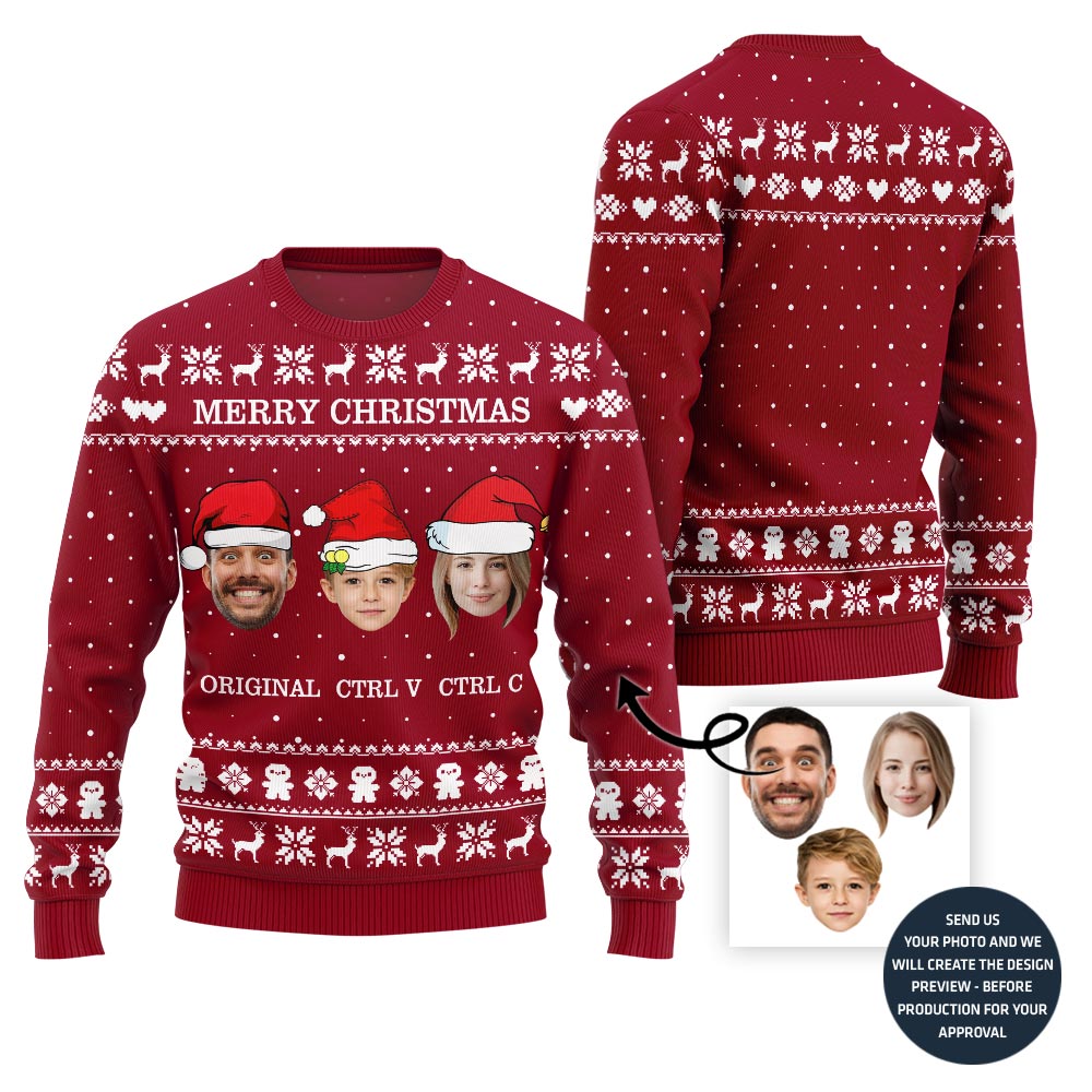 Unique Family Custom Ugly Sweater