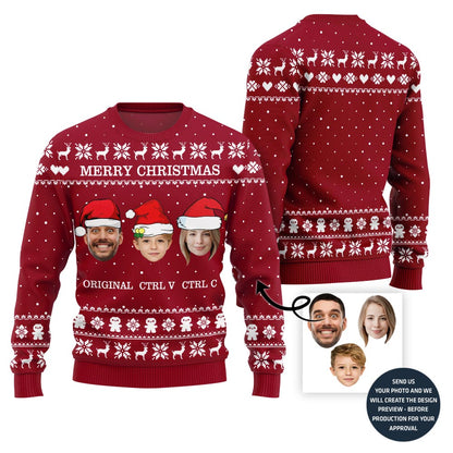 Unique Family Custom Ugly Sweater