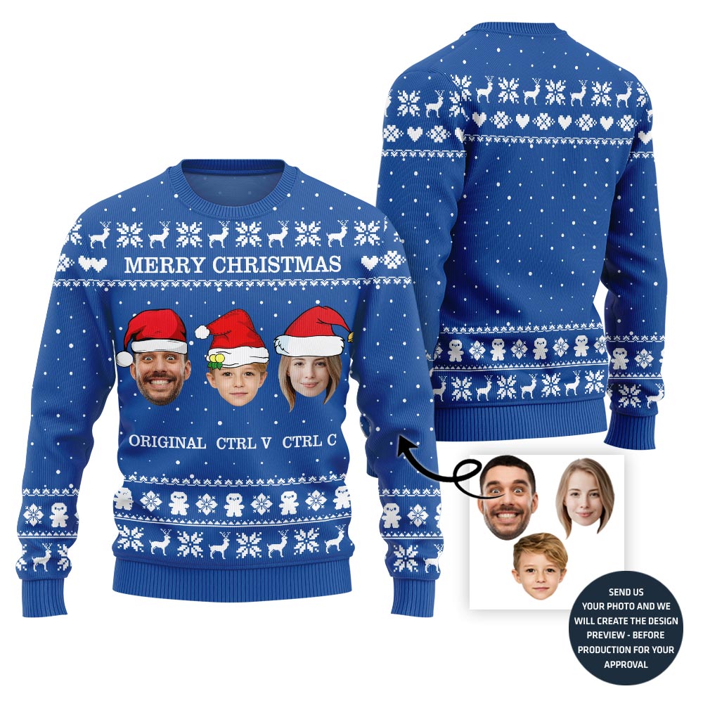 Unique Family Custom Ugly Sweater