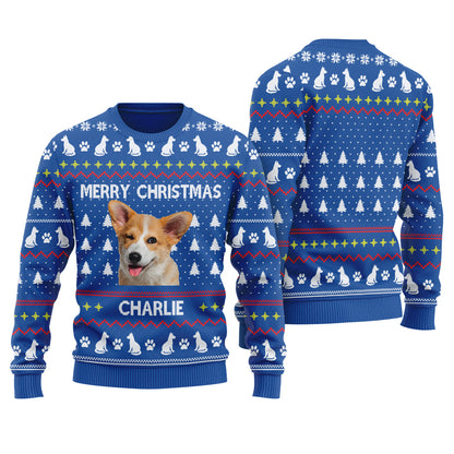 Unique Personalized Dog Christmas Sweater