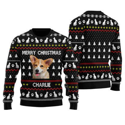 Unique Personalized Dog Christmas Sweater