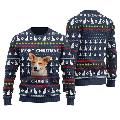 Unique Personalized Dog Christmas Sweater