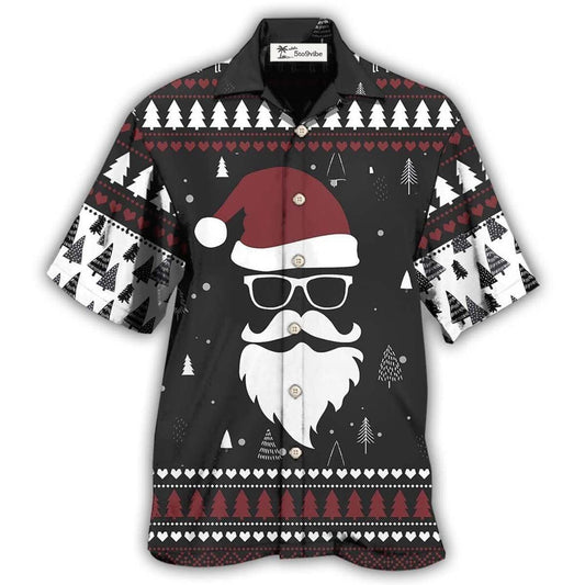 Hawaiian Shirt / Adults / S Santa Claus Up On The Rooftop Click Click Click - Hawaiian Shirt 