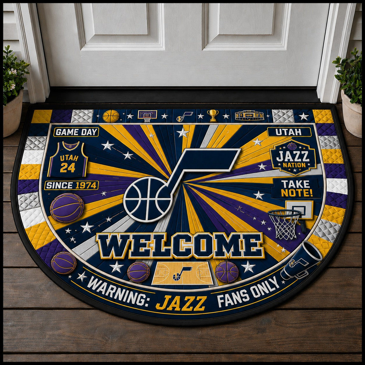 BB All Teams Custom Premium Welcome Mat – Personalized  Doormat