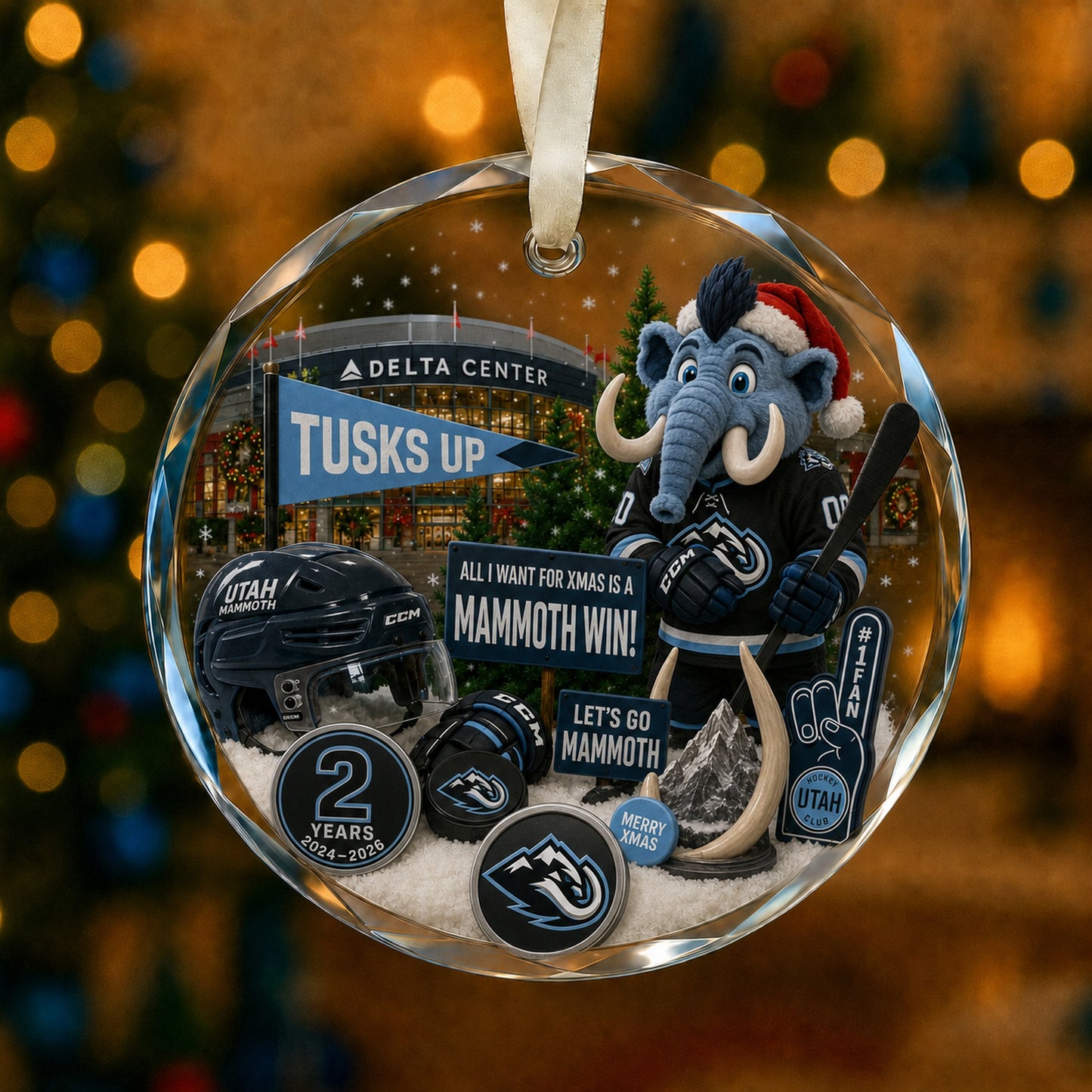 All Hockey Teams Christmas Glass Ornament With Gift Box Trending - 5to9vibe