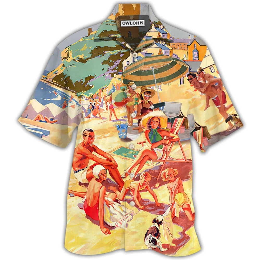 Hawaiian Shirt / Adults / S Vacation Family Funny Summer - Hawaiian Shirt 