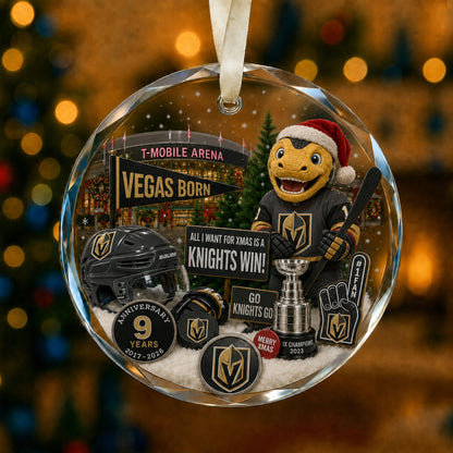All Hockey Teams Christmas Glass Ornament With Gift Box Trending - 5to9vibe