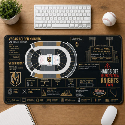 All Hockey Stadiums Arena Blueprint Desk Mat Mouse Pad Plus Size Trending - 5to9vibe