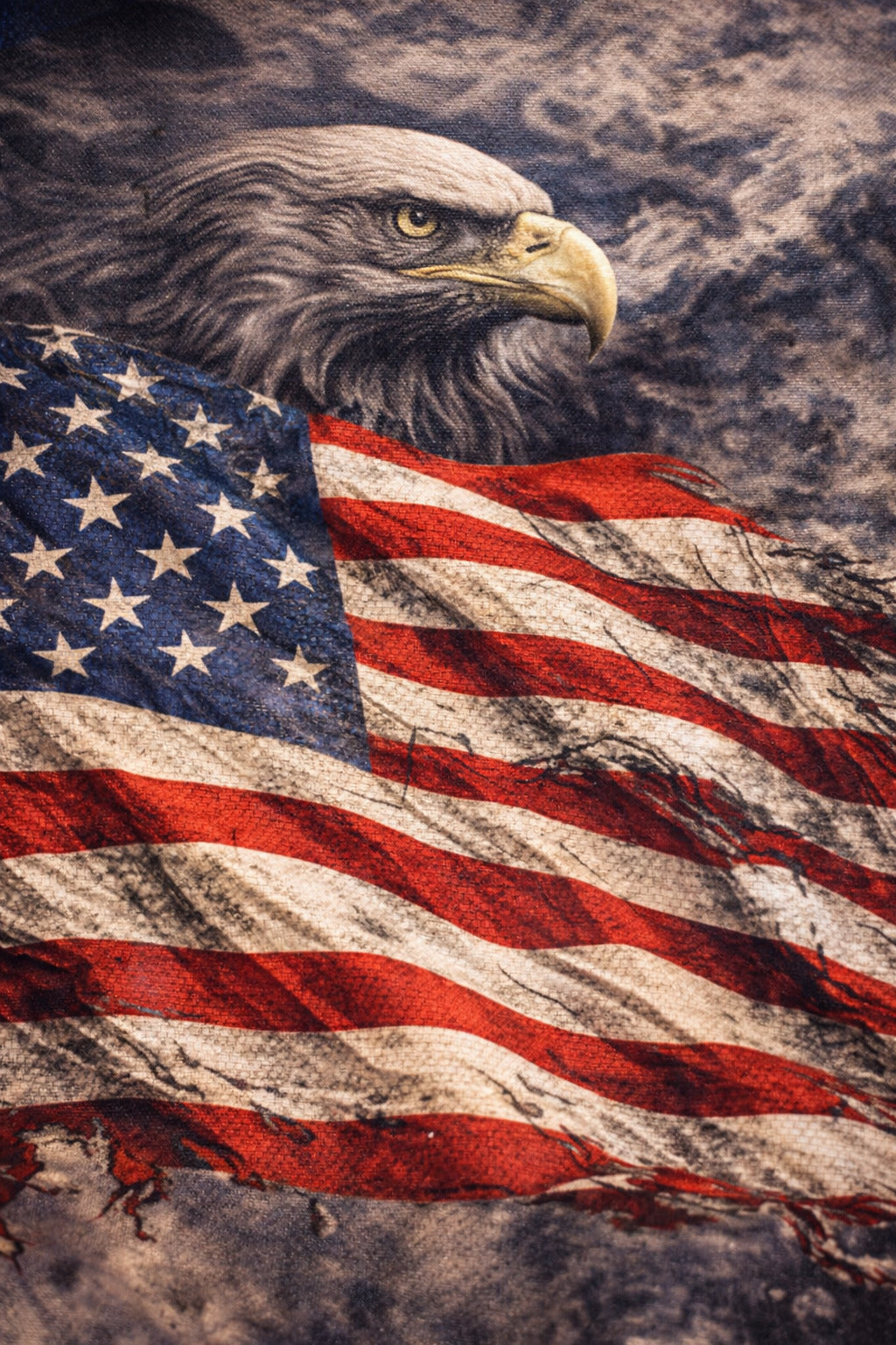 Veteran Our flag doesn't fly because the wind moves it America 250 Garden flag, House Flag