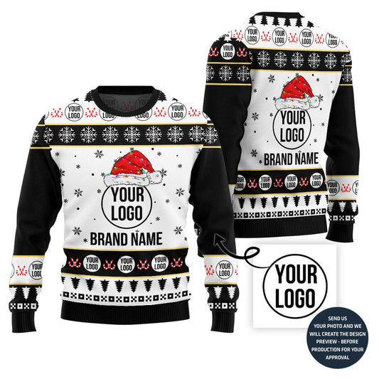 Vibrant Custom Logo Ugly Sweater For Teams