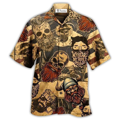 Hawaiian Shirt / Adults / S Viking Warrior Life Style - Hawaiian Shirt 