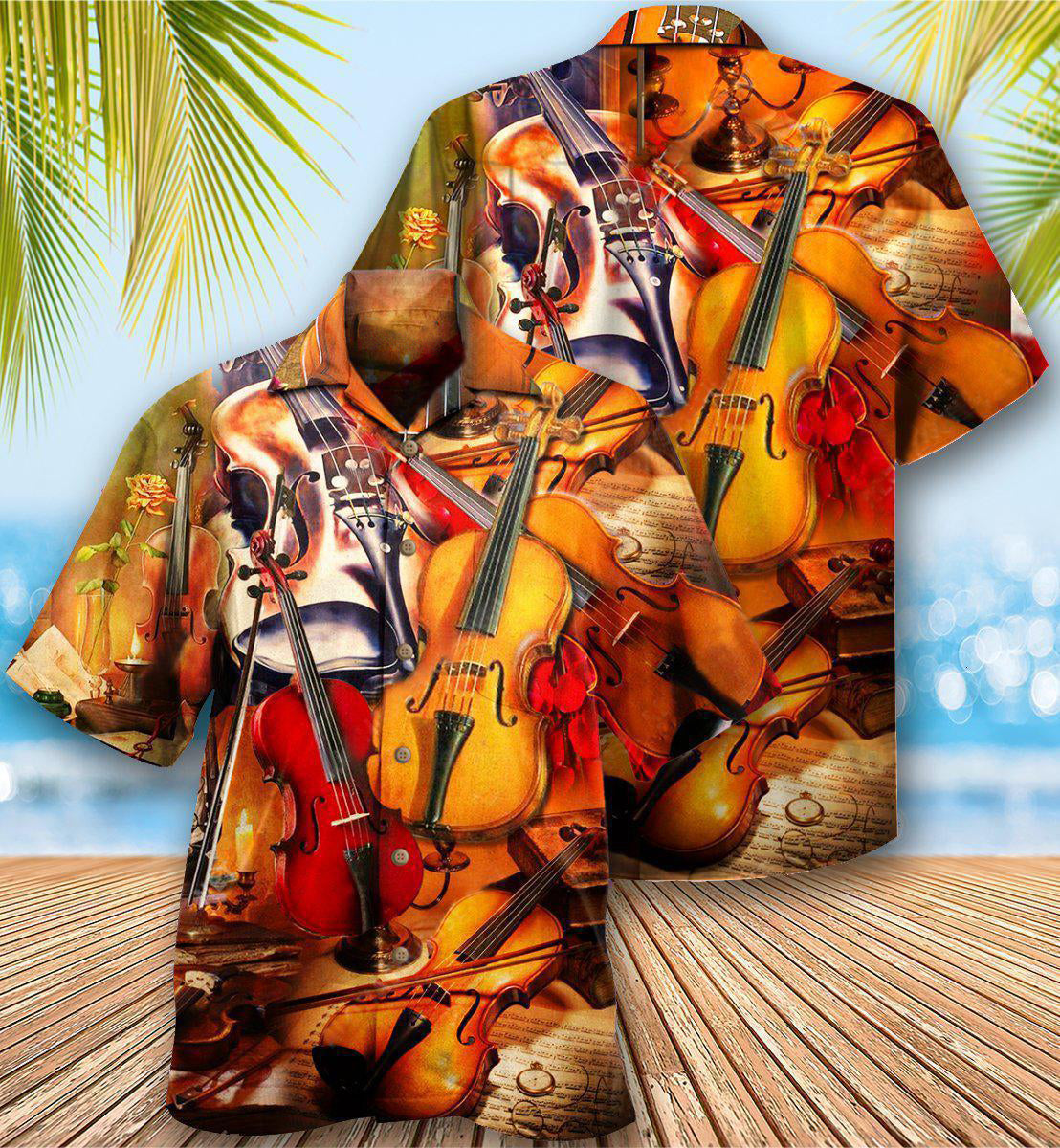 Violin Music Is My Passion - Hawaiian Shirt 