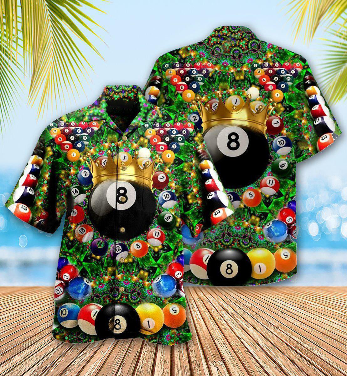 Billiard Warning Pool On Duty - Hawaiian Shirt 