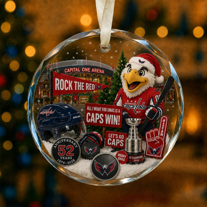 All Hockey Teams Christmas Glass Ornament With Gift Box Trending - 5to9vibe