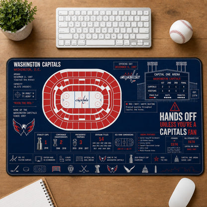 All Hockey Stadiums Arena Blueprint Desk Mat Mouse Pad Plus Size Trending - 5to9vibe