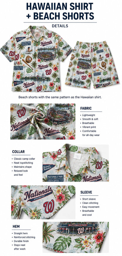 CC Baseball Teams Scenic Pattern Button-Up Unisex Hawaiian Shirt For Men and Women