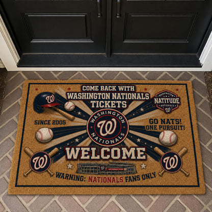 Alfombra personalizada de bienvenida premium de equipo de la MLB – Felpudo de béisbol personalizado