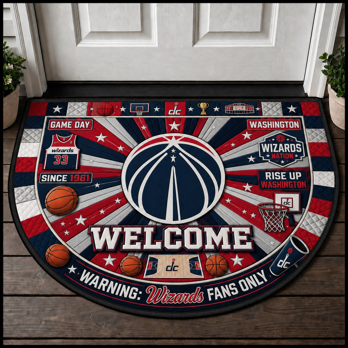 BB All Teams Custom Premium Welcome Mat – Personalized  Doormat