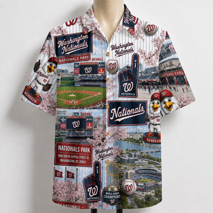 All Baseball Teams Iconic 2 Moments Aloha Shirt for Baseball Fans Button-Up Unisex Hawaiian Shirt For Men and Women