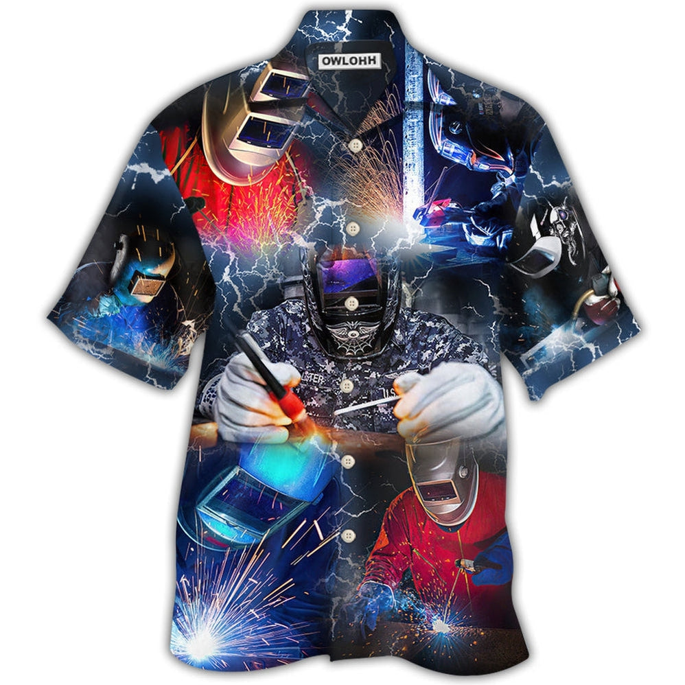 Hawaiian Shirt / Adults / S Welder Stunning Cool Style - Hawaiian Shirt 