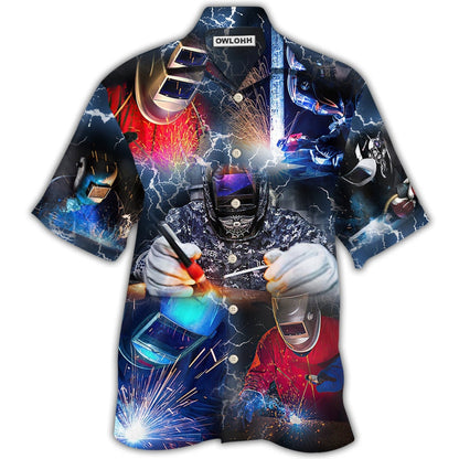 Hawaiian Shirt / Adults / S Welder Stunning Cool Style - Hawaiian Shirt 