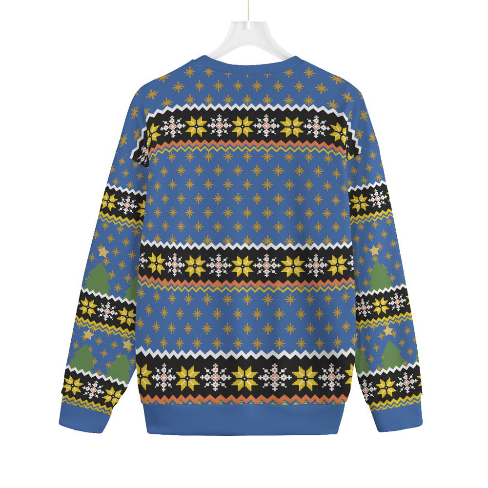Western Cowboy Santa Plus Size Ugly Sweater Adults