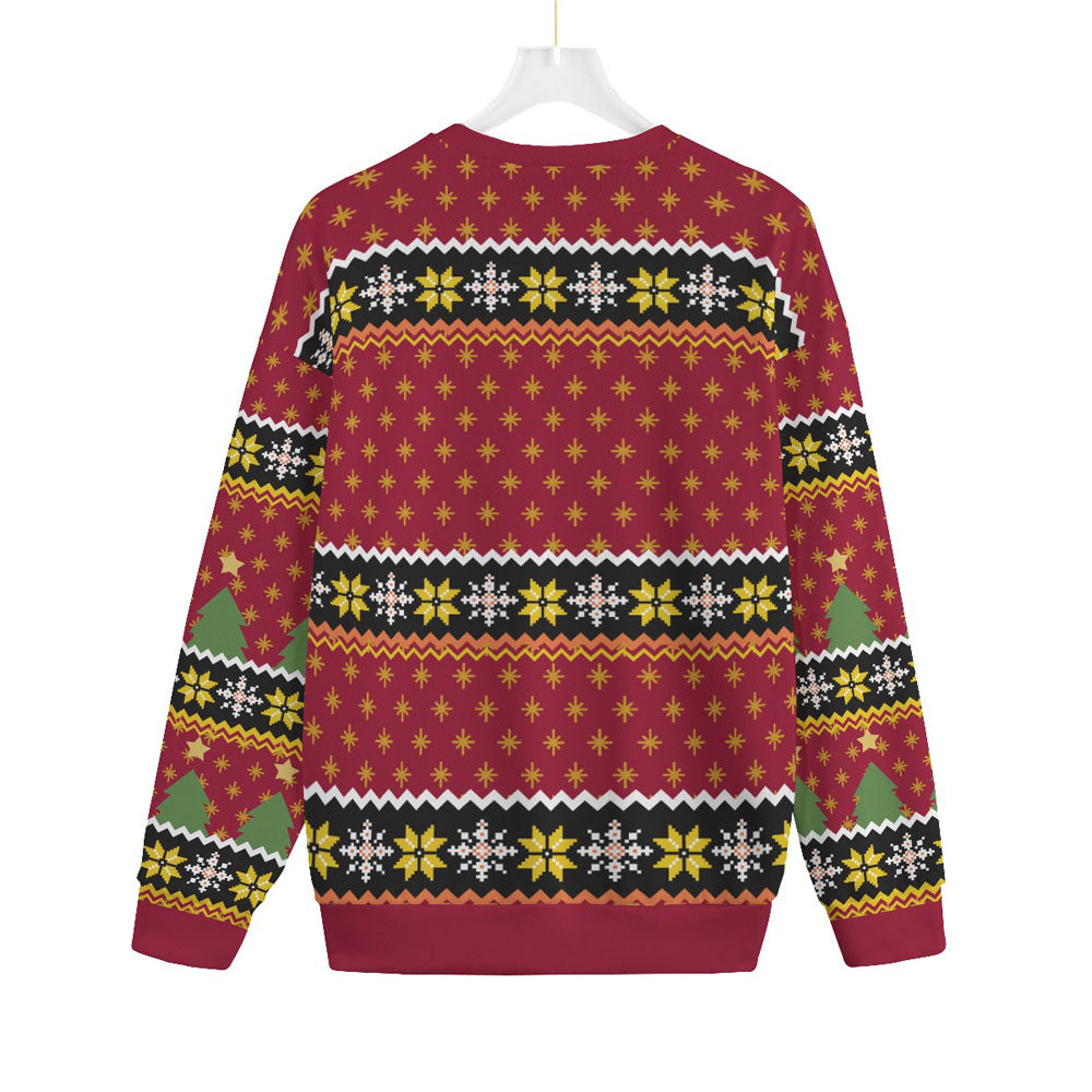 Western Cowboy Santa Plus Size Ugly Sweater Adults