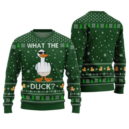 What The Duck Ugly Christmas Sweater